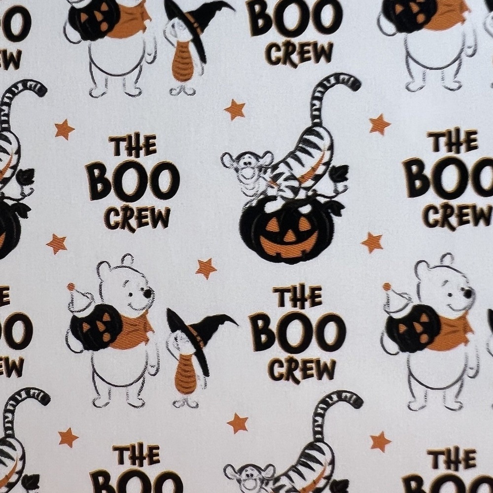 Disney Winnie the Pooh Plush Halloween Boo Crew Throw Blanket 50 X 70 NWT 🎃🎃 - Picture 7 of 7
